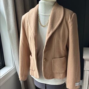 Tan Blazer by [Brand]